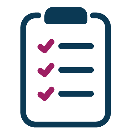 Manufacturing Check-List Icon | Receptful Visitor Management