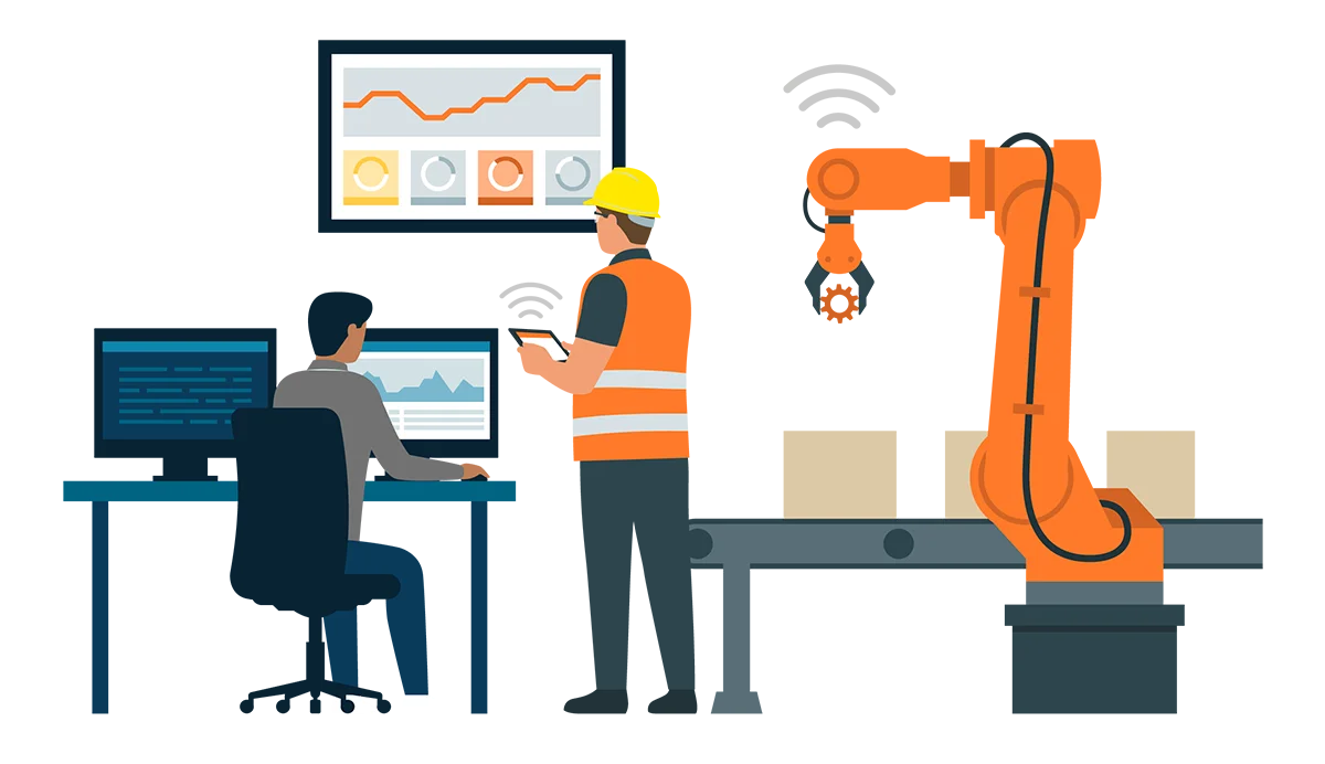 Industry 4.0 convergence of IoT and manufacturing | Receptful